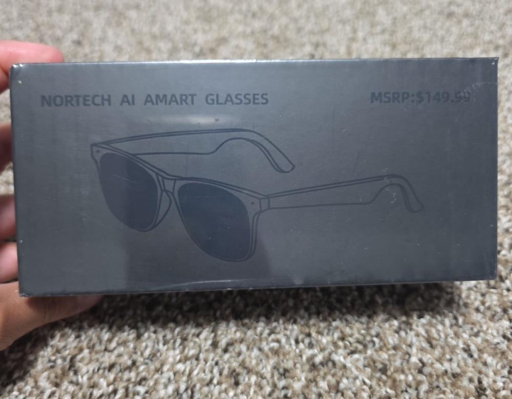 Nortech AI Glasses Smart Glasses Bluetooth, Touch, Translation, Noise Reduce New